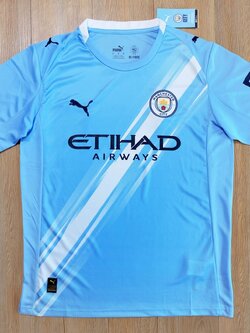 เสื้อฟุตบอล แมนซิตี้ เหย้า สีฟ้า Fans Edition เกรดแฟนบอล 2025