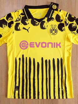 เสื้อฟุตบอล ดอร์ทมุน เหย้า สีเหลือง Fans Edition เกรดแฟนบอล 2025