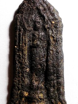 พระโคนสมอ ปางยืน เนื้อว่านจำปาสัก