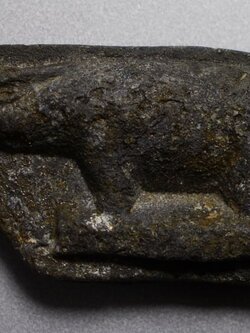 ควายธนู หลวงปู่จันทร์ วัดทุ่งเฟื้อ นครศรีธรรมราช รุ่นสอง หลังยันต์