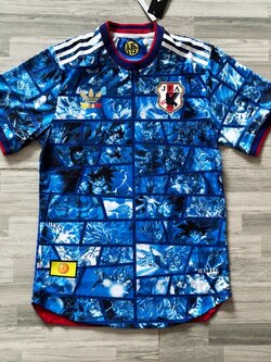 เสื้อทีมชาติญี่ปุ่น ลายดร้ากอนบอล เกรดนักเตะ 2024