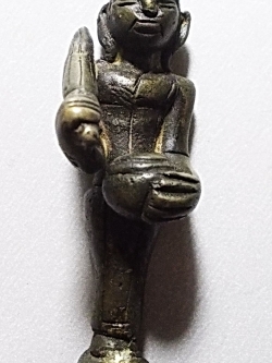 พระสิวลีหล่อโบราณ ศิลปเชียงแสน-ล้านนา ขนาดห้อยบูชา #lnw708 (ขายแล้ว)