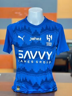 มาใหม่ เสื้อฟุตบอล Al Hilal เหย้า Soccer Jersey Fans Edition เกรดแฟนบอล 2025