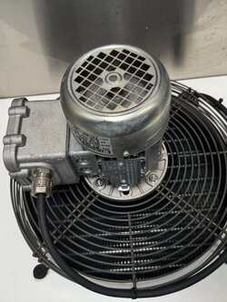 Q-Coil คอยล์เย็นห้องเย็น ยี่ห้อ Qcoil 1 พัดลม ใช้กับคอมเพรสเซอร์ขนาด 3 HP