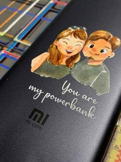 พิมพ์รูปวาดสีน้ำ บนเพาเวอร์แบงก์ พร้อมรูปวาด