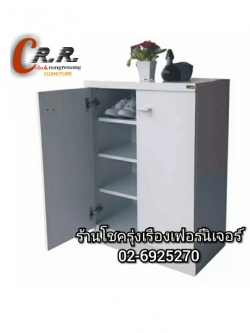 ตู้รองเท้า 60ซม. (สีขาว)