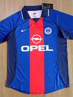 Retro เสื้อฟุตบอลย้อนยุค ทีมเปเเอสเซ เหย้า Retro PSG