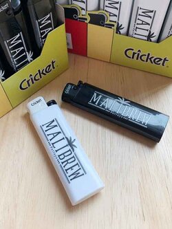 ไฟแช็ค Cricket พร้อมพิมพ์โลโก้ 1-2 ด้าน