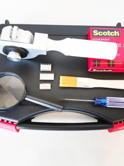 เครื่องทดสอบการยึดเกาะสี (Rotating Cross adhesion tester ) แบบ 3 ใบมีด