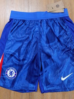 กางเกงฟุตบอลสโมสร ทีมเชลซี Player Edition เกรดแฟนบอล 2025