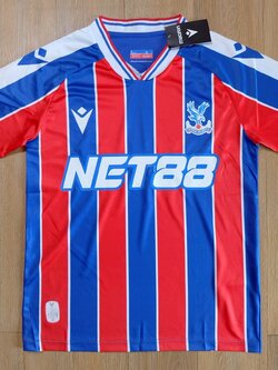 มาใหม่เสื้อฟุตบอล คริสตัน พาเลช เหย้า Fans Edition เกรดแฟนบอล 2025