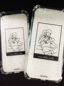 พิมพ์เคสมือถือ เคสโทรศัพท์ คู่รัก (เซต)