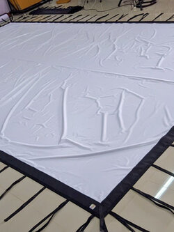 จอหนัง ผ้ามุกด้าน 200 นิ้ว 16:9