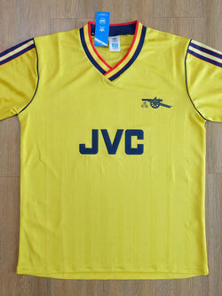 Retro Arsenal Vintage Jersey เสื้ออาร์เซนอลย้อนยุค เสื้ออาร์เซนอลย้อนยุค