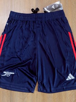 กางเกงฟุตบอลสโมสร ทีมอาร์เซนอล สีกรม Fans Edition เกรดแฟนบอล 2025