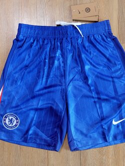 กางเกงฟุตบอลสโมสร ทีมเชลซี สีน้ำเงิน Fans Edition เกรดแฟนบอล 2025