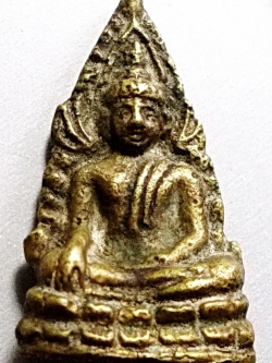 พระพุทธชินราชอินโดจีน ทรงใหญ่ พิมพ์ต้อ บัวขีด ปี 2485 ไม่มีโค๊ต #lnw802