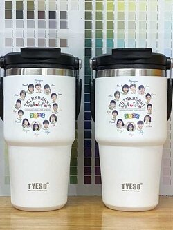 แก้วน้ำพิมพ์รูปเด็กๆ | กระบอกน้ำพิมพ์รูปเด็กๆ