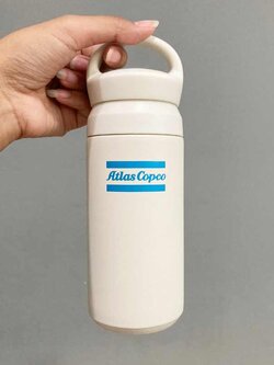 กระบอกน้ำเก็บความเย็น พร้อมพิมพ์ ใส่ชื่อ ขนาด 350 mL.