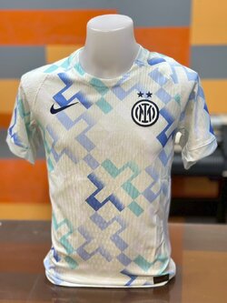 2025-26 เสื้อฟุตบอลอินเตอร์ มิลานฯ สีขาว สำหรับผู้ชาย Player Edition เกรดนักเตะ Size S-2XL