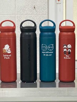 พิมพ์กระบอกน้ำ สกรีนแก้วเก็บความเย็น