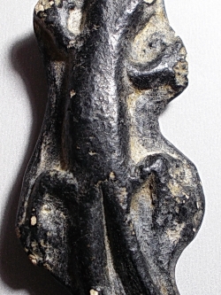 จิ้งจกสองหาง เนื้อผงจุ่มรัก เก่าไม่ทราบที่ #lnw681 (จอง)