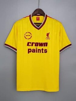 Retro เสื้อฟุตบอลย้อนยุค เกรด Retro ลิ้วพูล 1986-87