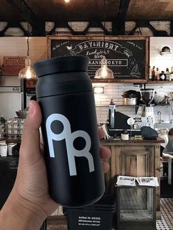 กระบอกน้ำเก็บความเย็น พร้อมพิมพ์ ใส่ชื่อ ขนาด 350 mL.