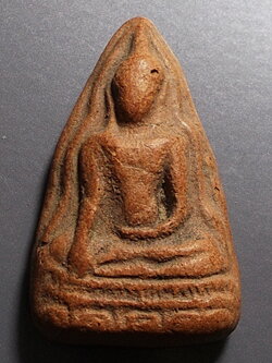 พระท่ามะปราง เนื้อดิน กรุวัดสะตือ พิษณุโลก