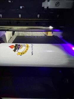 พิมพ์โลโก้ กระบอกน้ำฝาเปิด ทรง Starbuck