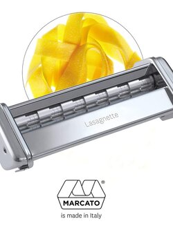 Marcato หัวตัดเส้น Lasagnette 10 mm (Made in Italy) รับประกัน 2 ปี หากใช้ในครัวเรือน และ 1 ปี หากใช้ในเชิงพาณิชย์