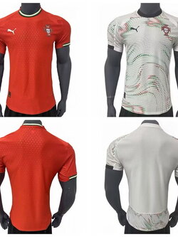 เสื้อทีมชาติโปรตุเกส เหย้า สีเเดง Player Edition เกรดนักเตะ 2025