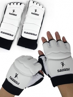 (พรีออเดอร์) ถุงมือ ถุงเท้าเทควันโด WTF ใช้สำหรับฝึกซ้อมเทควันโด แข่งขันกีฬาเทควันโด TCD10003P