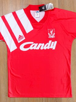 Retro เสื้อฟุตบอลย้อนยุค Vintage ลิเวอร์พูล เหย้า & เยือน Liverpool Home & Away 1992