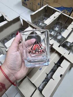 ฟิล์มติดแก้ว | ฟิล์ม UV DTF ติดแก้วใส | แก้วใสติดฟิล์มโลโก้