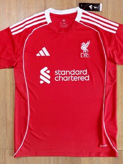 มาใหม่ เสื้อฟุตบอล LIV สีเเดง Fans Edition เกรดแฟนบอล 2025