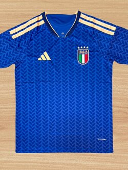 2026-27 เสื้อฟุตบอลทีมชาติอิตาลี สีน้ำเงิน สำหรับผู้ชาย Fans Edition เกรดแฟนบอล Size S-2XL