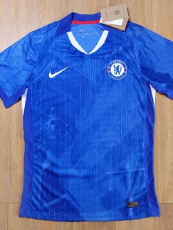 2025-26 เสื้อฟุตบอลเชลซี สีน้ำเงิน สำหรับผู้ชาย Player Edition เกรดนักเตะ Size S-2XL