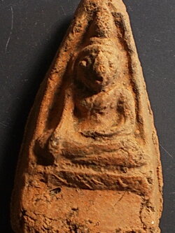 พระกรุวัดตะไกรหน้าครุฑ อยุธยา กรุใหม่ พิมพ์ฐานสูง