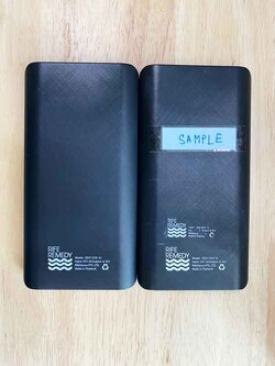 สกรีนอุปกรณ์ไฟฟ้า สกรีน power bank