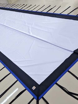 จอผ้า HD White 6 เมตร 2.35:1