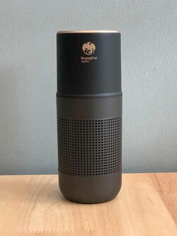 พิมพ์โลโก้ สกรีนโลโก้บนเครื่องฟอกอากาศ พร้อมเทคนิค