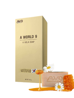 สบู่ A VIELA SOAP ทำความสะอาดผิวหน้า AW9