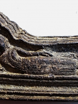 พระโคนสมอ ชินเงิน ปางไสยาสน์ อยุธยา #lnw239 (ขายแล้ว)