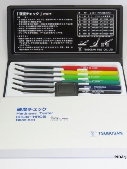 ชุดทดสอบความแข็งพื้นผิว (่Japan Hardness Tester) ยี่ห้อ Tsubosan โมเดล MA00600 HRC40-HRC65