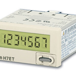 OMRON เครื่องนับจำนวน Self-powered Total Counter รุ่น H7ET-N มี 7 digit