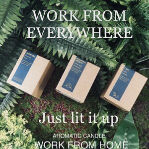 เทียน WORK FROM HOME