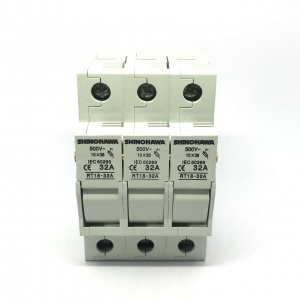 ฐานฟิวส์ยึดราง 10x38mm. "Shinohawa"