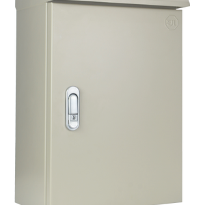 KBJW ตู้ไฟสวิทซ์บอร์ดแบบกันฝุ่นกันน้ำฝา 1 ชั้น มีหลังคา (ฝาทึบ)