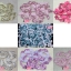 AA008 ปีกเลื่อม สีเงิน ทอง ชมพู ม่วง ชมพูอ่อน (แพค 20 ชิ้น)